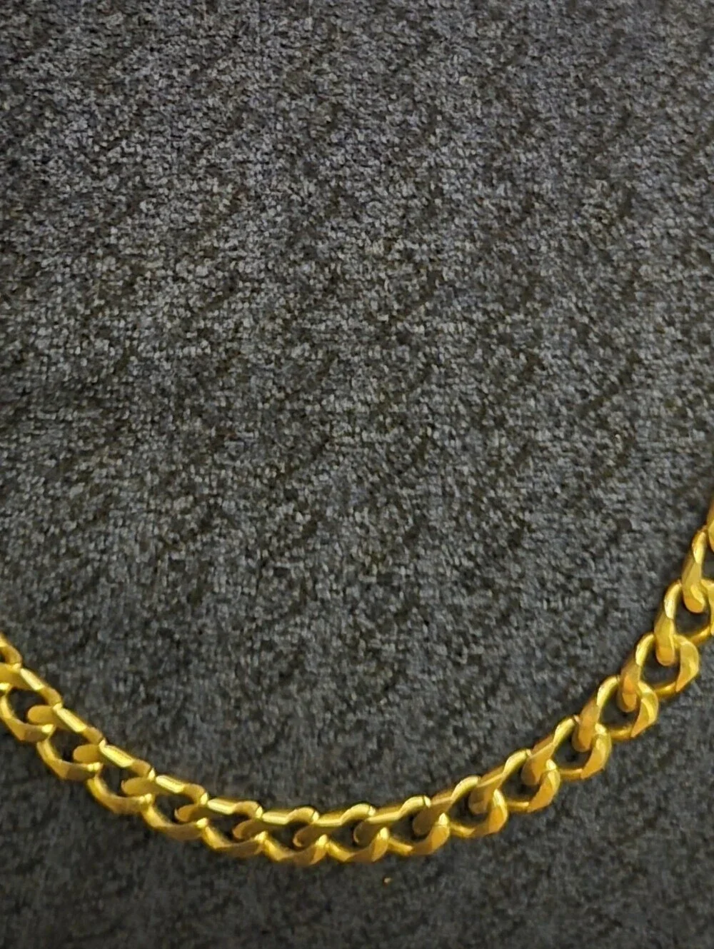 Miami Cuban Gold Plated Link Chain Necklace